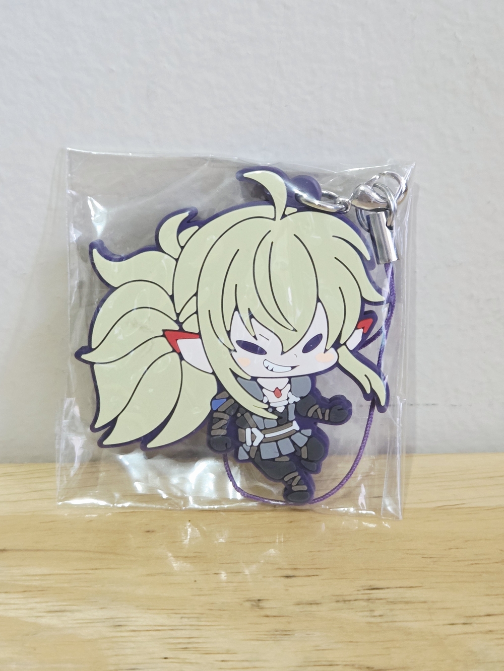 *4 for $20* Tales of Zestiria Lunarre Rubber Strap Keychain - RPG
